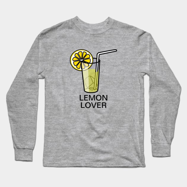 Lemon Lover Long Sleeve T-Shirt by SpHu24